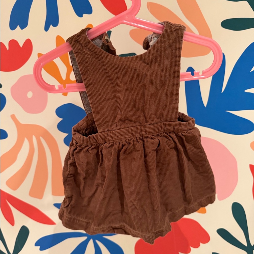 Wheat Clothing - Corduroy Pinafore Dress